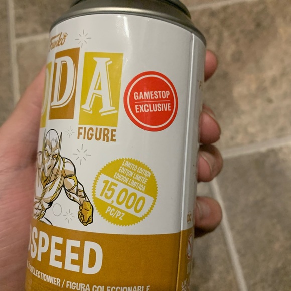 Funko Soda DC Comics The Flash Godspeed 1/15,000 Opened Can Common Variant - Picture 2 of 8